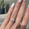 Molly (4ct) Round Moissanite Engagement Ring