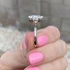 Danielle 4.5 Carat Solitaire Moissanite Engagement Ring - TOVAA
