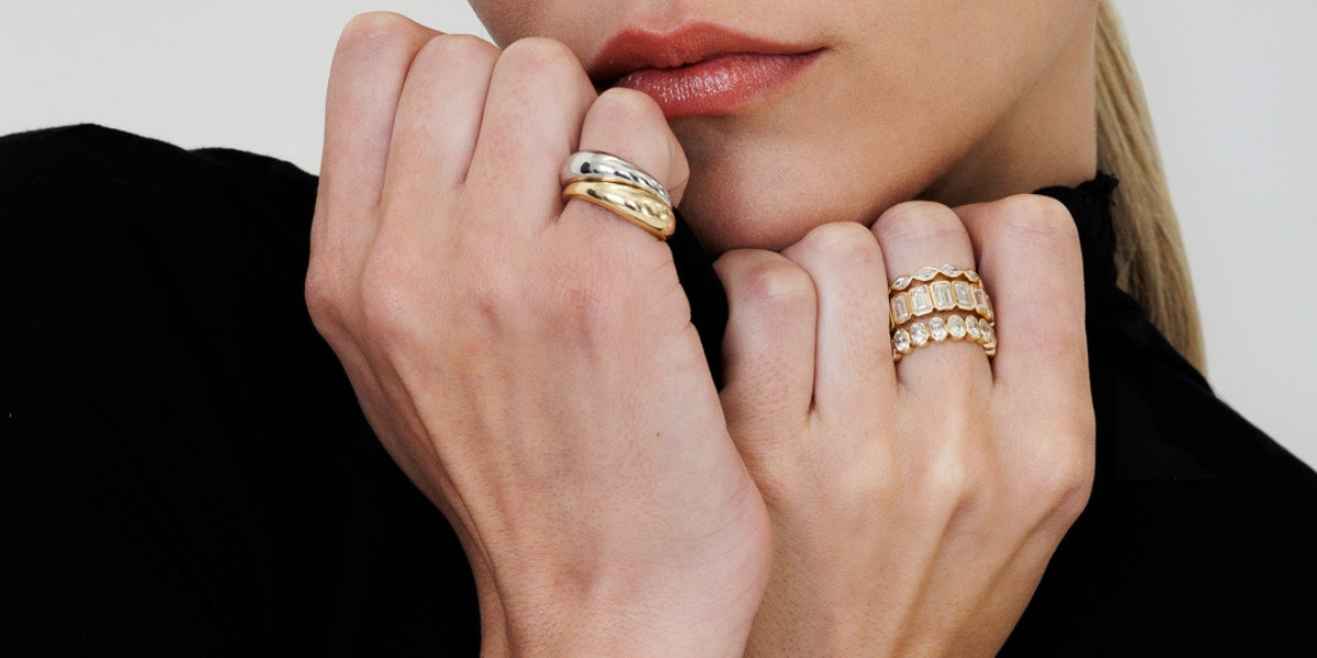 Curious About Stackable Moissanite Rings? (5 Gorgeous Ideas To Consider)