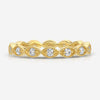 Val Vintage Design w/ Milgrain Detailing on a Full Eternity Band- TOVAA