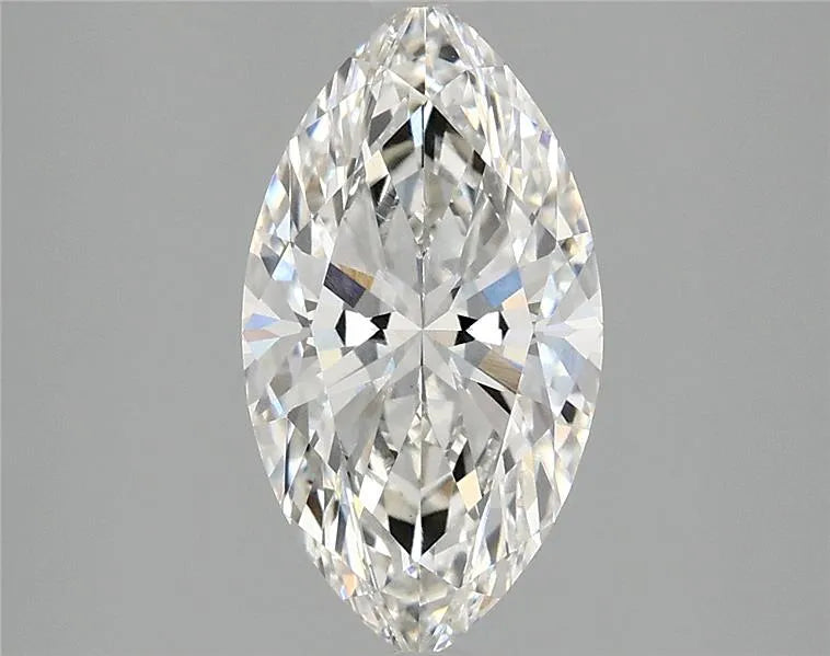 2.10ct Marquise Lab Grown Diamond (Colour G, Clarity VVS2, IGI Certified)