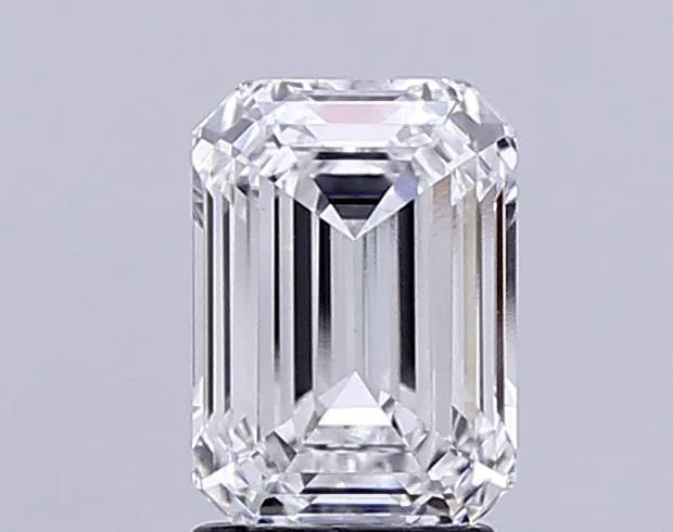 2.45ct Emerald Lab Grown Diamond (Colour D, Clarity VVS2, IGI Certified)