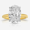 Olivia 5.02ct Oval Lab Diamond Engagement Ring (Size 6.25) - TOVAA