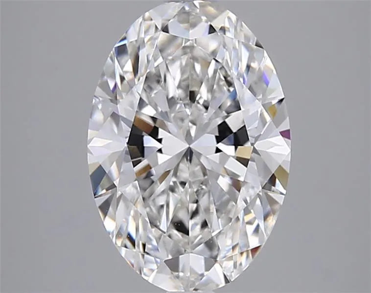 3.06ct Oval Lab Grown Diamond (Colour F, Clarity VVS2, IGI Certified)