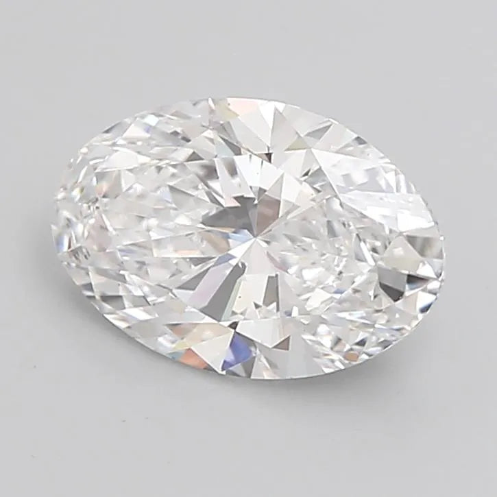 3.08ct Oval Lab Grown Diamond (Colour D, Clarity VS2, IGI Certified)