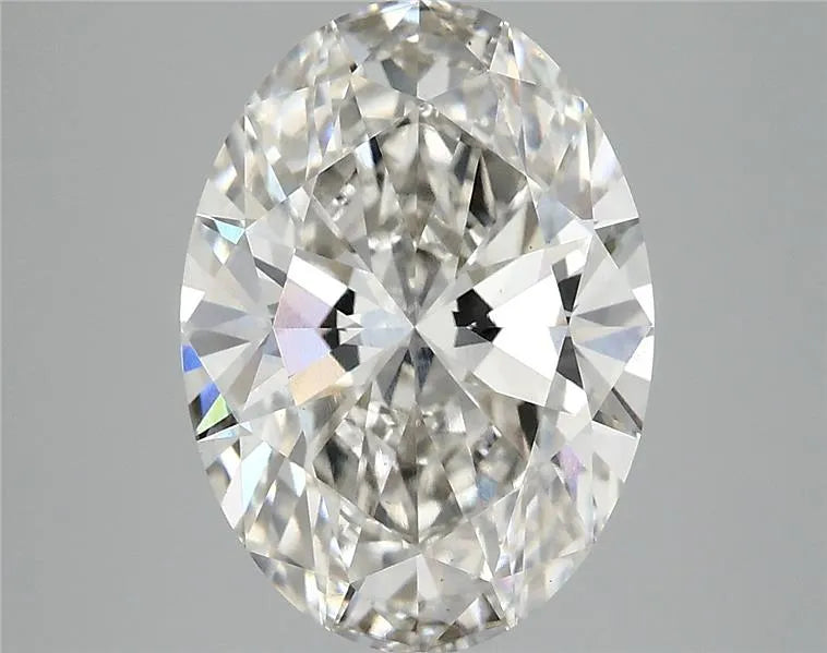 3.86ct Oval Lab Grown Diamond (Colour G, Clarity VS1, IGI Certified)