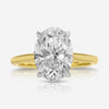 Morgan (4.01ct) Oval Lab Diamond Engagement Ring