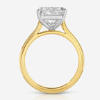 Morgan 4.19ct Radiant Lab Diamond Engagement Ring (In-stock) - TOVAA