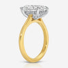 Morgan (4.02ct) Pear Lab Diamond Engagement Ring