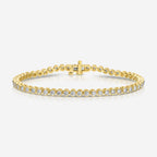 Bezel Set Moissanite Tennis Bracelet - TOVAA