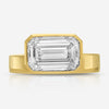 Allison (3.44ct) Emerald Lab Diamond Engagement Ring