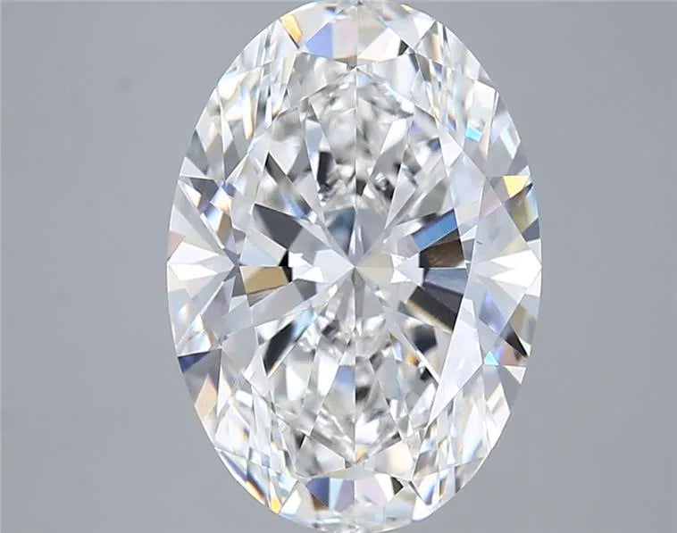 5.06ct Oval Lab Grown Diamond (Colour F, Clarity VVS2, IGI Certified)