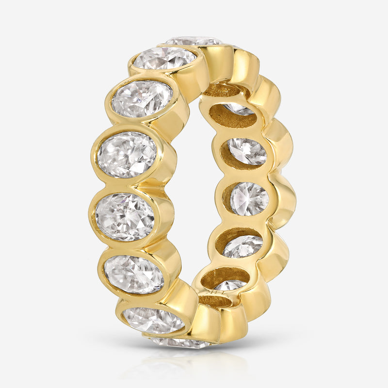 Beau Oval Eternity Band LARGE - Main Image