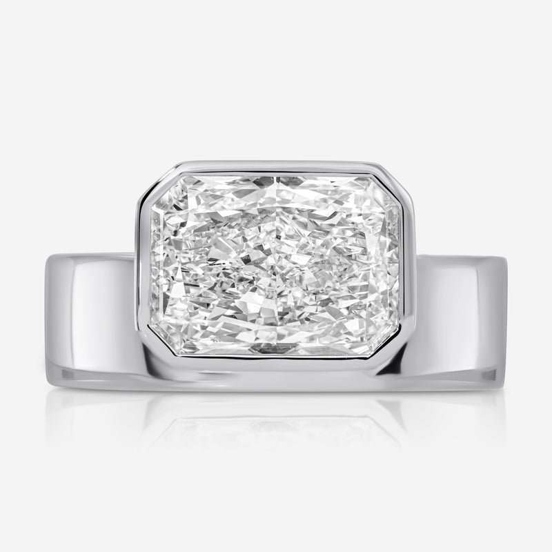 Allison (4.05ct) Radiant Lab Diamond Engagement Ring