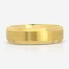 Kyle Bevel Edge Gold Men's Wedding Band - TOVAA