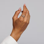 Bethany Diamond Bypass Ring w/ 14k Yellow Gold Setting - TOVAA