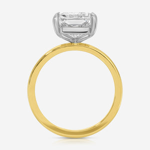 Kate Flush (5.05ct) Radiant Lab Diamond Engagement Ring