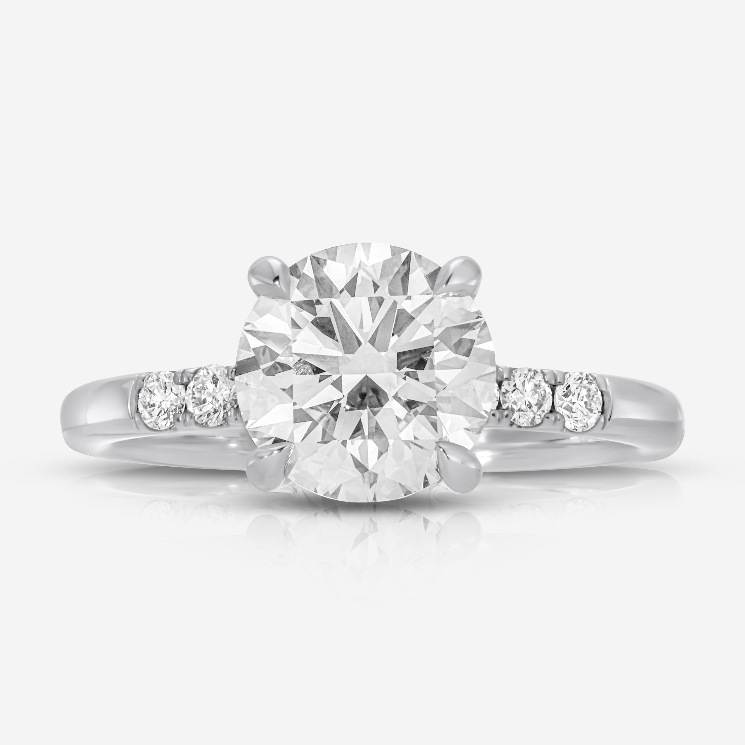 Molly (2.01ct) Round Lab Diamond Engagement Ring