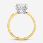 Amanda/Cass 4.2 Carat Oval Moissanite Engagement Ring - TOVAA