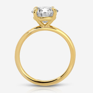 Danielle Engagement Ring w/ 4-Prong 3ct Round Cut Moissanite - TOVAA