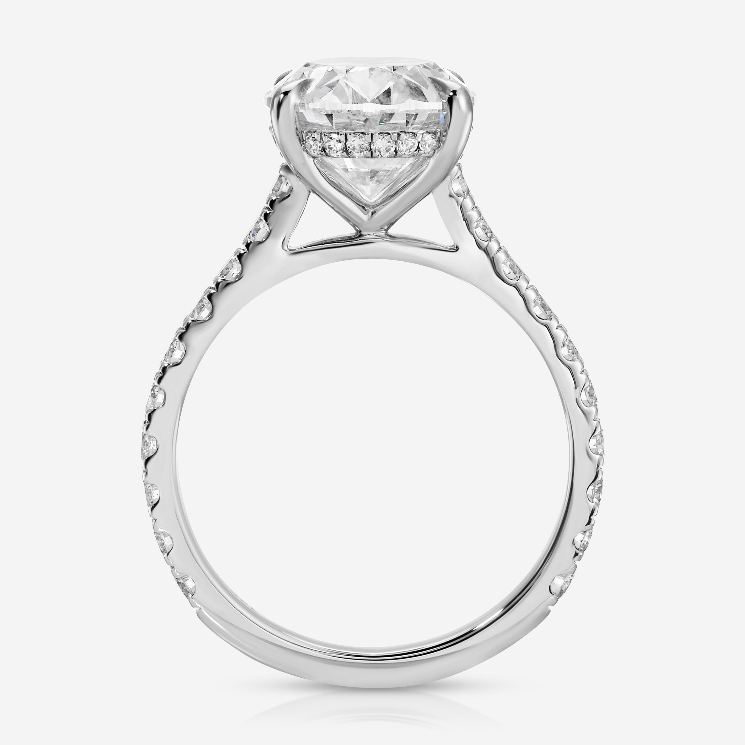 Morgan Pavé (+) Hidden Halo