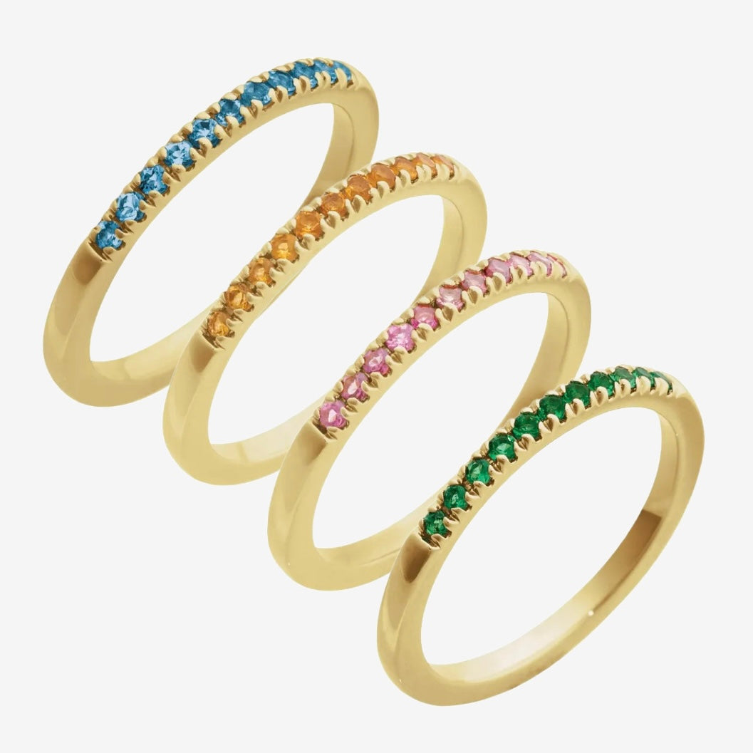 Birthstone Stackers