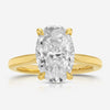 Morgan (4.7ct) Oval Moissanite Engagement Ring