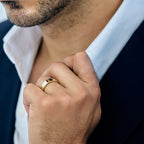 John Men's Wedding Band - High Polish