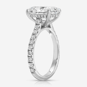 Morgan Pavé (+) Hidden Halo