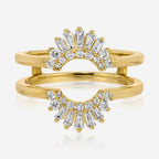 Gabriella Moissanite Ring Guard - TOVAA