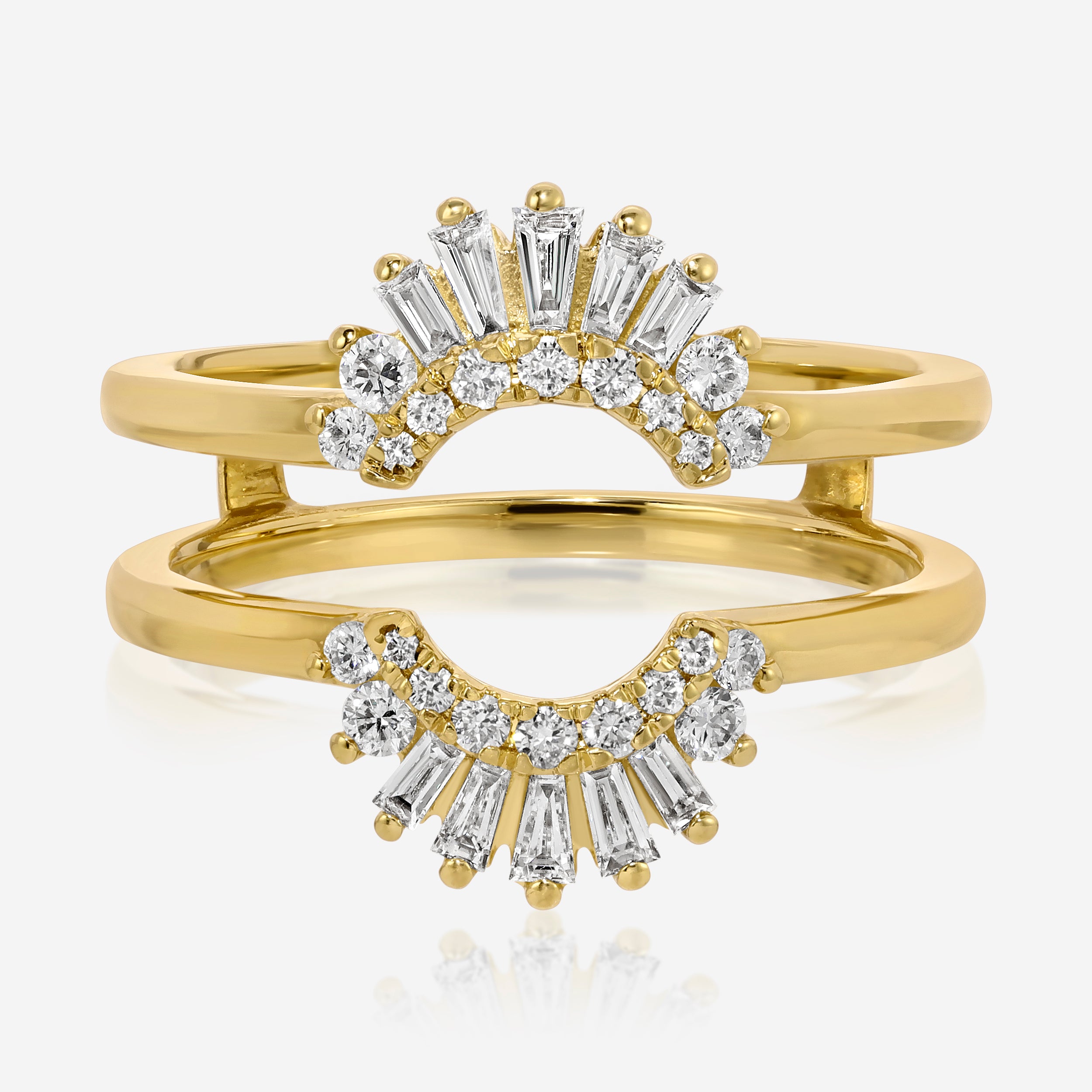 Gabriella Moissanite Ring Guard - TOVAA