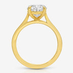 Morgan (4.7ct) Oval Moissanite Engagement Ring