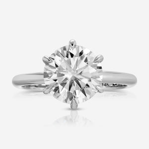 Danielle 6-Prong Moissanite Engagement Ring
