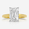 Kate Flush (4.07ct) Radiant Lab Diamond Engagement Ring