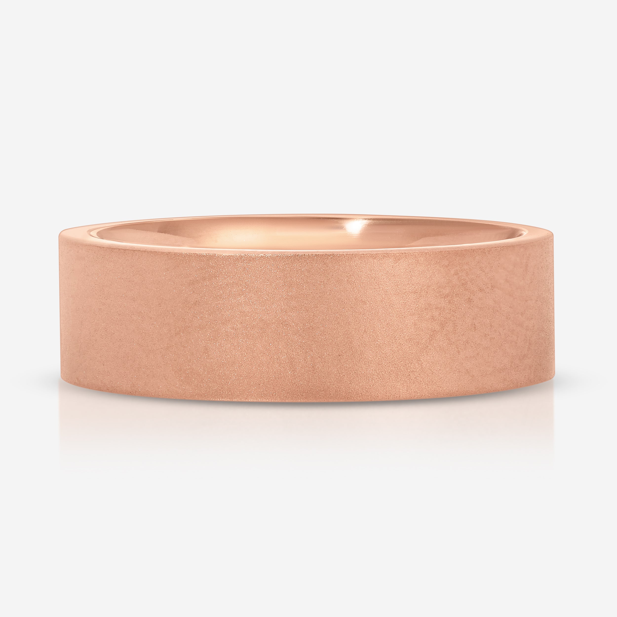 John Men's Wedding Band- Matte Finish