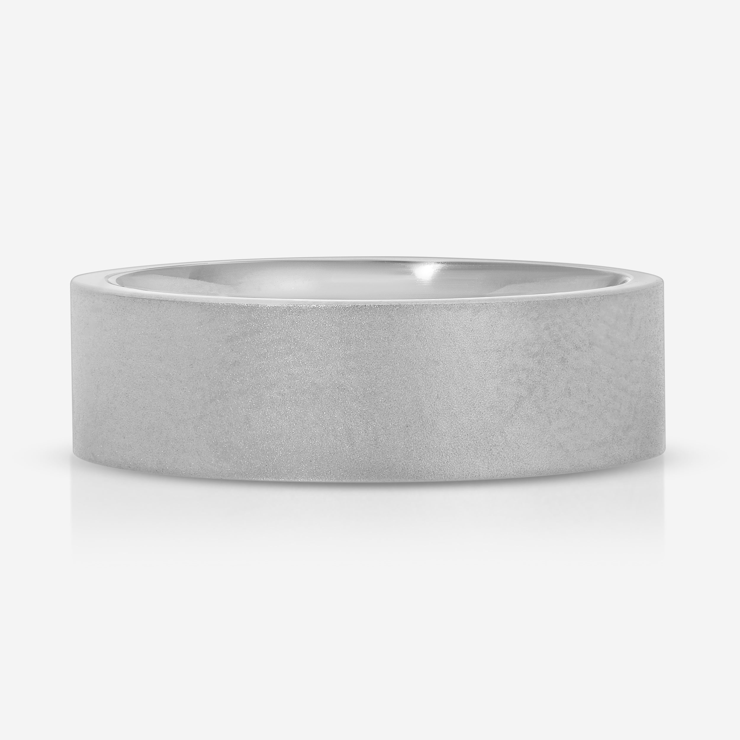John Men's Wedding Band- Matte Finish