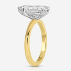 Ella (3.07ct) Pear Lab Diamond Engagement Ring (Size 6.25)