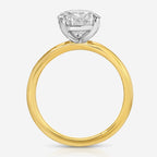 Ella (3.07ct) Pear Lab Diamond Engagement Ring (Size 6.25)