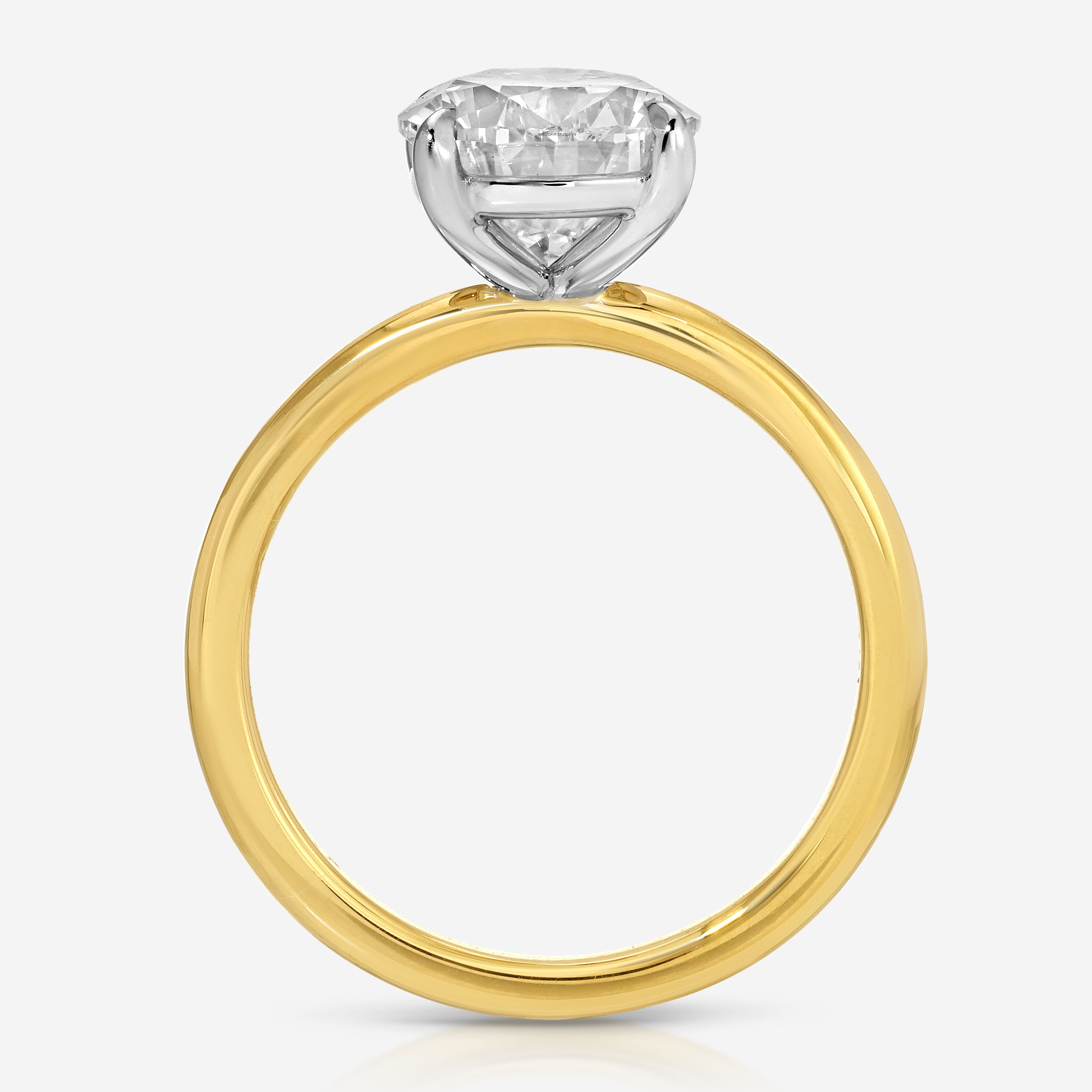 Olivia (3.07ct) Pear Lab Diamond Engagement Ring