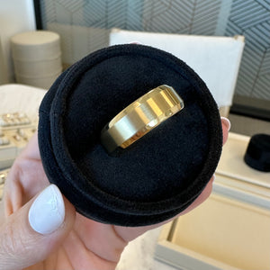 Kyle 18k Yellow Gold Men's Wedding Band - TOVAA