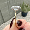 Olivia FLUSH (5.04ct) Lab Diamond Oval Ring
