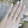 Cass (6.2ct) Emerald Engagement Ring (+) Hidden Halo
