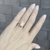 Cher 4.8 Carat Moissanite Radiant Bezel Engagement Ring w/ 14k Yellow Gold Setting - TOVAA