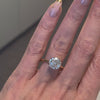 Danielle 6-Prong (3.5ct) Round Moissanite Ring