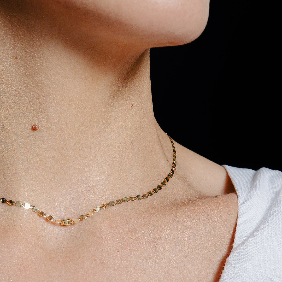 Mirror Link Chain Necklace