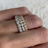 Bree 2.5 / 3.0 / 3.5mm Moissanite Eternity Bands - TOVAA
