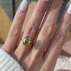 Bella 4.7 Carat Canary Oval Moissanite Engagement Ring w/ 14l Yellow Gold Setting - VIDEO