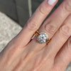 Danielle 6-Prong (3ct) Round Moissanite Engagement Ring