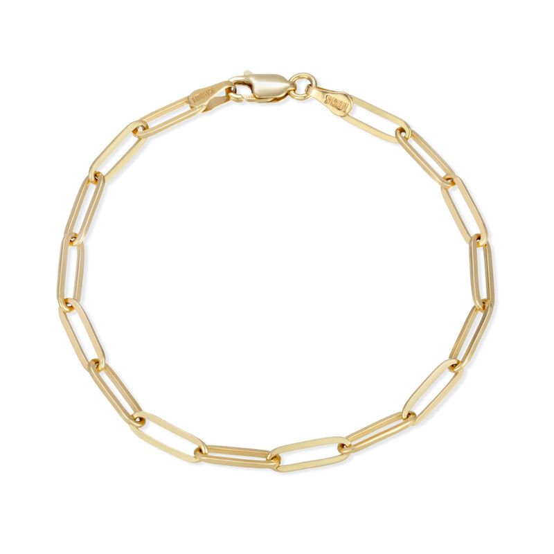 Flat Link Chain Bracelet-TOVAA