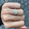 Becca 2.5ct Round Brilliant Moissanite Engagement Ring (Size 5.5) - TOVAA